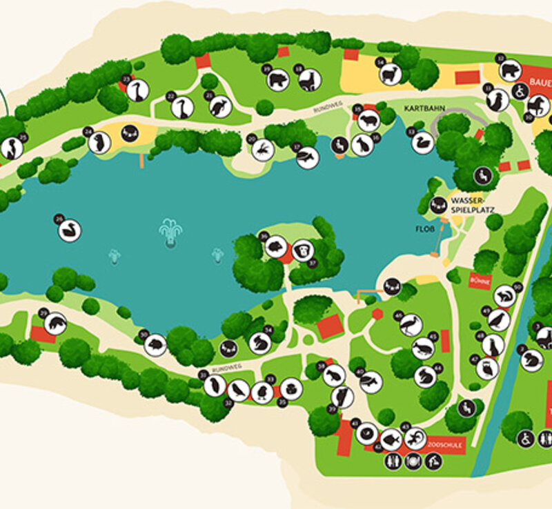 Teaser Tierparkplan